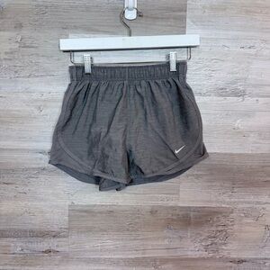 Nike Dri-FIT Heathered Grey Tempo Running Shorts - XS